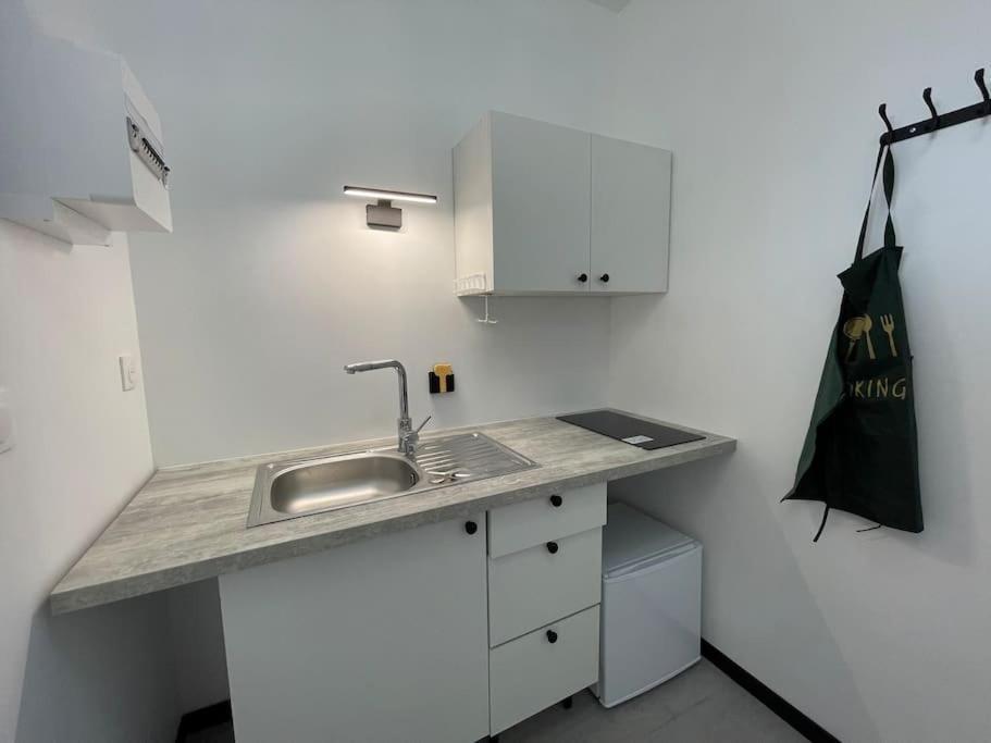 Studio A2 18M2 Cosy 5Minutes Gare Parking Gratuit Rue De La Mure Roanne Buitenkant foto